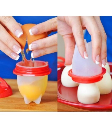 Форми за варене на яйца без черупка EGGIES