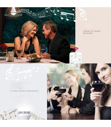 MiPow LED Light and Bluetooth Speaker - безжичен спийкър и осветителна крушка за мобилни устройства