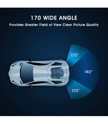 Универсална IR Камера за задно виждане с нощен режим 8 LED