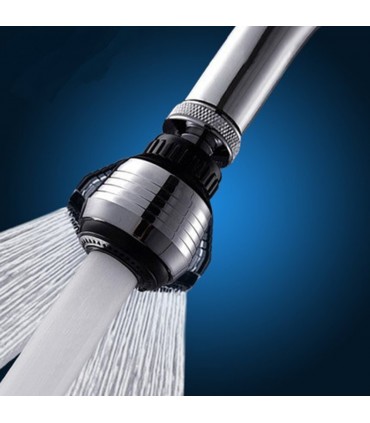 Аератор за смесителна батерия с подвижна глава, двустепенен