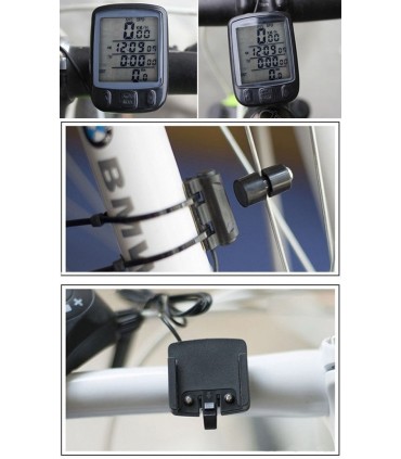 Компютър за колело SUNDING SD-563A, Скоростомер, Водоустойчив