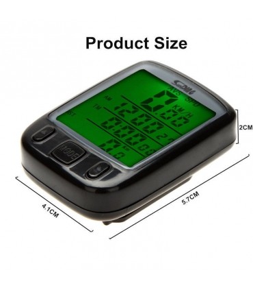 Компютър за колело SUNDING SD-563A, Скоростомер, Водоустойчив