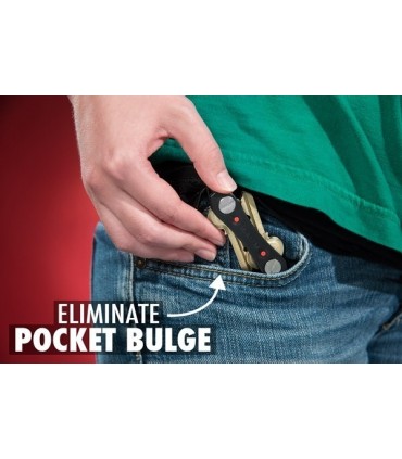 Органайзер за ключове KEY NINJA побира до 30 ключа