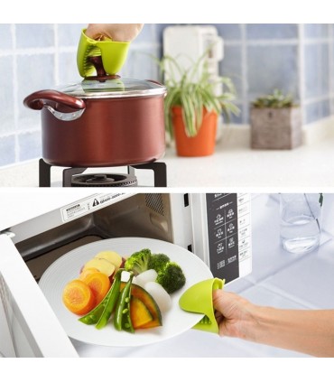 Силиконова ръкавица за горещо или студено ръкохватка за горещи съдове