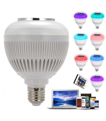 LED КРУШКА С BLUETOOTH И МУЗИКА