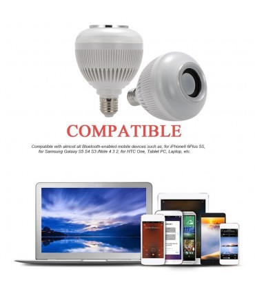 LED КРУШКА С BLUETOOTH И МУЗИКА