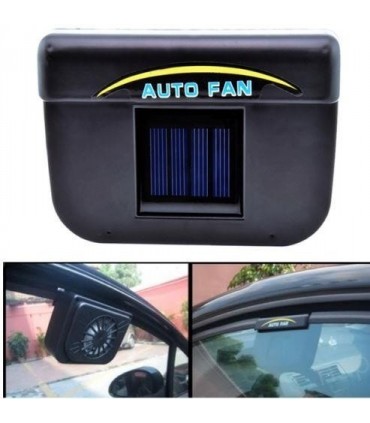 Соларен Вентилатор за кола 12V, Охлажда и пречиства въздуха в колата