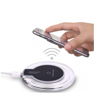 БЕЗЖИЧНО БЕЗКОНТАКТНО УНИВЕРСАЛНО ЗАРЯДНО ЗА GSM С БУКСА USB