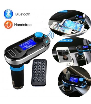 CARG7 3в1 FM Трансмитер за кола, Bluetooth и зарядно за кола