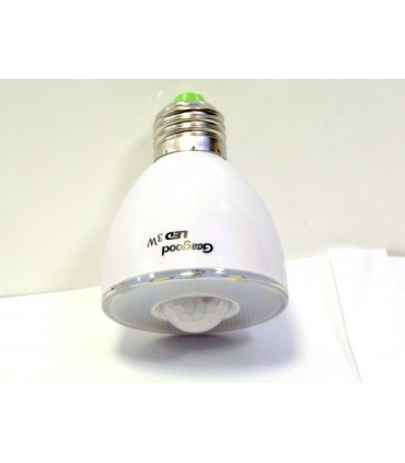 LED Крушка С Датчик За Движение 3W