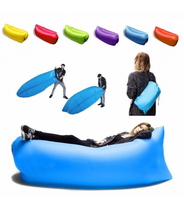 Самонадуващ се дюшек, легло, шезлонг, барбарон Lazy Bag