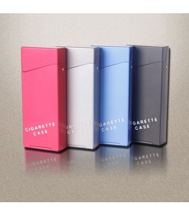 Алуминиева дизайнерска табакера за съхранение на тънки цигари