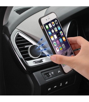 Магнитна стойка за телефон със захващане към вентилационната решетка на кола