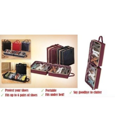 SHOE TOTE ОРГАНАЙЗЕР ЧАНТА ЗА ОБУВКИ