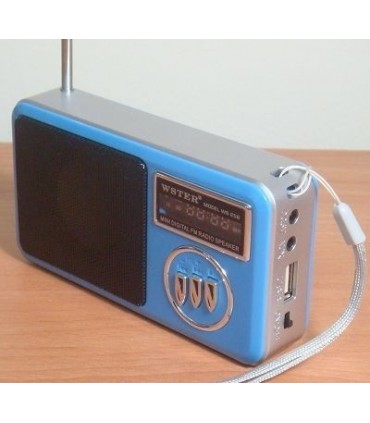 Преносима уредба с USB/MP3/РАДИО/КАРТА ПАМЕТ - WS-258