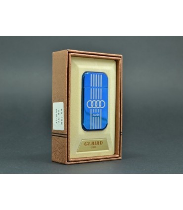 Стилна usb запалка ветроустойчива с лого на AUDI, BMW, MERCEDES или VW