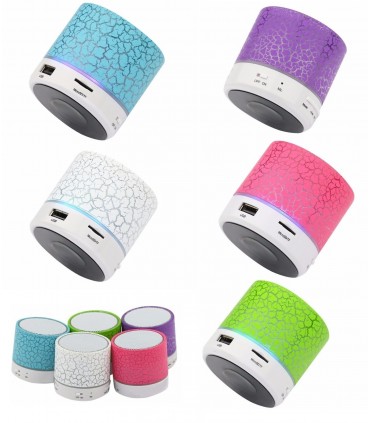LED  Малка преносима bluetooth колонка за телефон