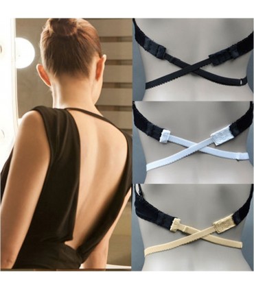 КОМПЛЕКТ УДЪЛЖИТЕЛИ ЗА СУТИЕН ЗА ГОЛ ГРЪБ LOW BACK BRA STRAP