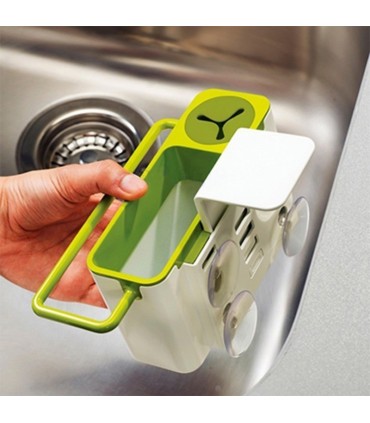 Пластмасов органайзер за кухненска мивка