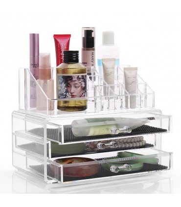 Луксозен органайзер за козметика и бижута и козметика