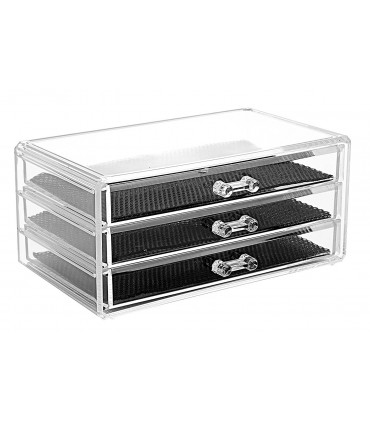 Луксозен органайзер за козметика и бижута и козметика