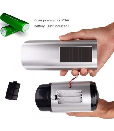 Фалшива охранителна камера със соларен панел