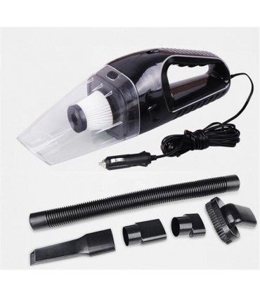 Прахосмукачка за автомобил 120W, хепа филтър, три приставки