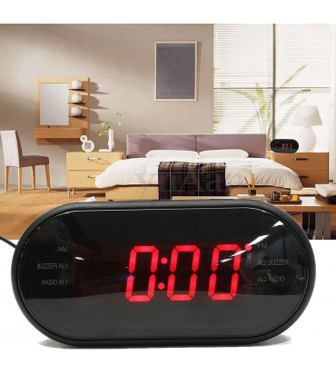 Дигитален часовник с радио и будилник