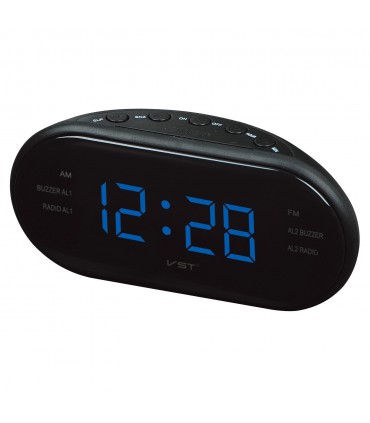 Дигитален часовник с радио и будилник