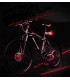 Ярък лед/Лазерен стоп за колело с няколко режима на работа