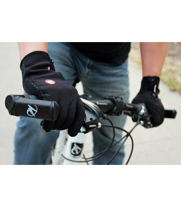 Термо ръкавици за колоездене с тъч скрийн пръсти