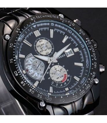 Мъжки часовник с японски механизъм Curren 8083