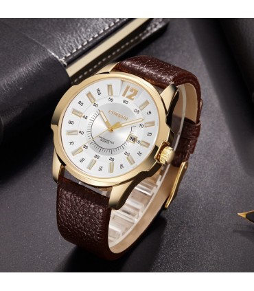 Мъжки часовник - Curren Sierra Black & Silver - 8123