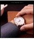 Мъжки елегантен часовник с кожена каишка - модел 336