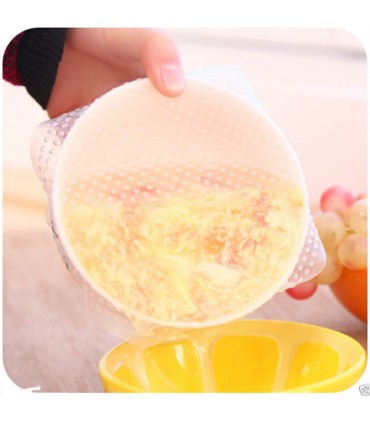 Универсални силиконови капаци Stretch and Fresh 3 бр.