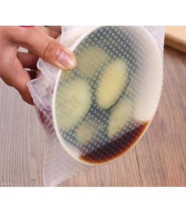 Универсални силиконови капаци Stretch and Fresh 3 бр.