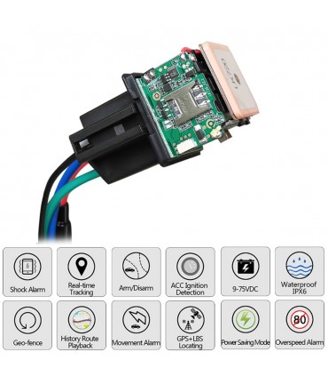 GPS тракер за автомобил модел GT02A-2