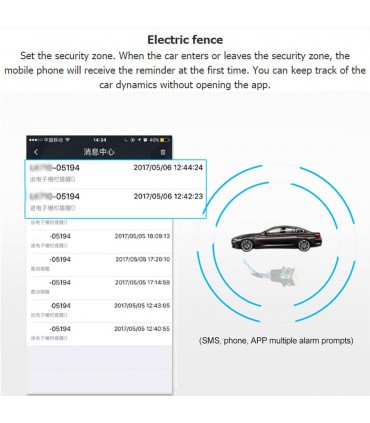GPS тракер за автомобил модел GT02A-2