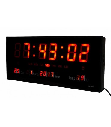 Голям стенен LED електронен часовник JH 3615