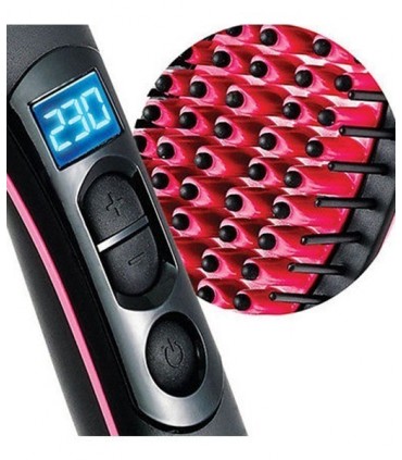 Професионална електрическа четка за разресване и изправяне на коса Straight Artifact с 3D керамични зъбци