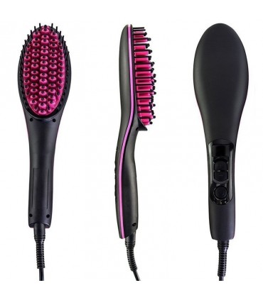 Професионална електрическа четка за разресване и изправяне на коса Straight Artifact с 3D керамични зъбци