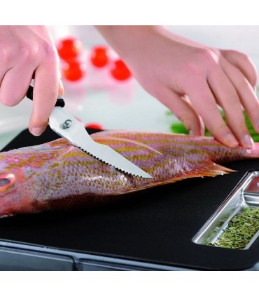 Мултифункционална домакинска ножица 7 в 1 и магнитна стойка