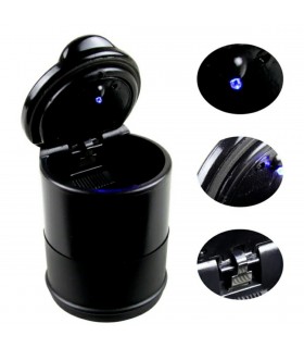 ПЕПЕЛНИК ЗА КОЛА С ЛЕД ЛАМПА