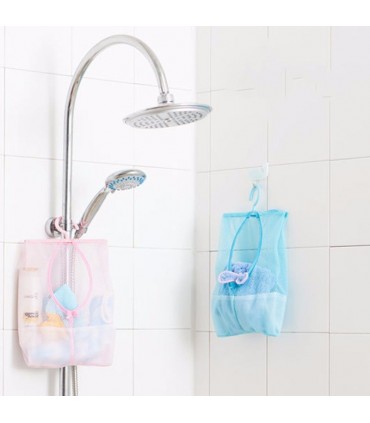 Мултифункционална висяща мрежа - органайзер за баня
