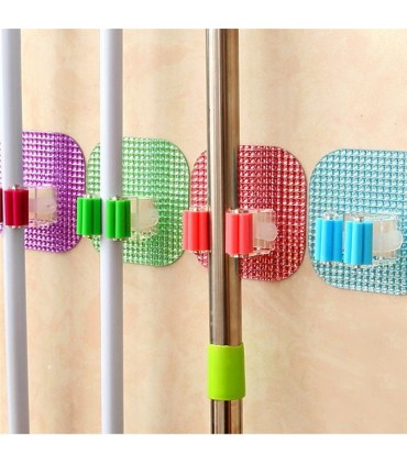 Закачалка за стена, държач за моп, метли и др.