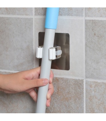 Закачалка за стена, държач за моп, метли и др.