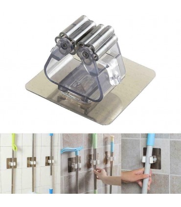 Закачалка за стена, държач за моп, метли и др.