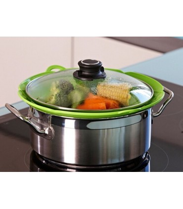 Универсален капак за тенджери против кипване