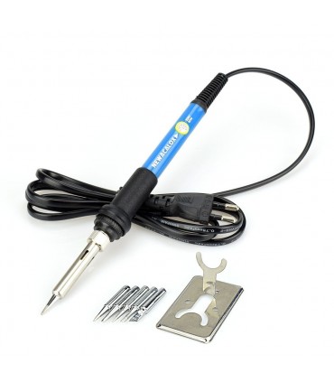 Комплект ел. поялник с аксесоари в куфар за съхранение