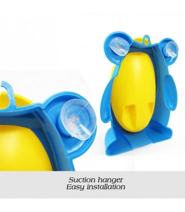 Детски писоар за стена във формата на жабка